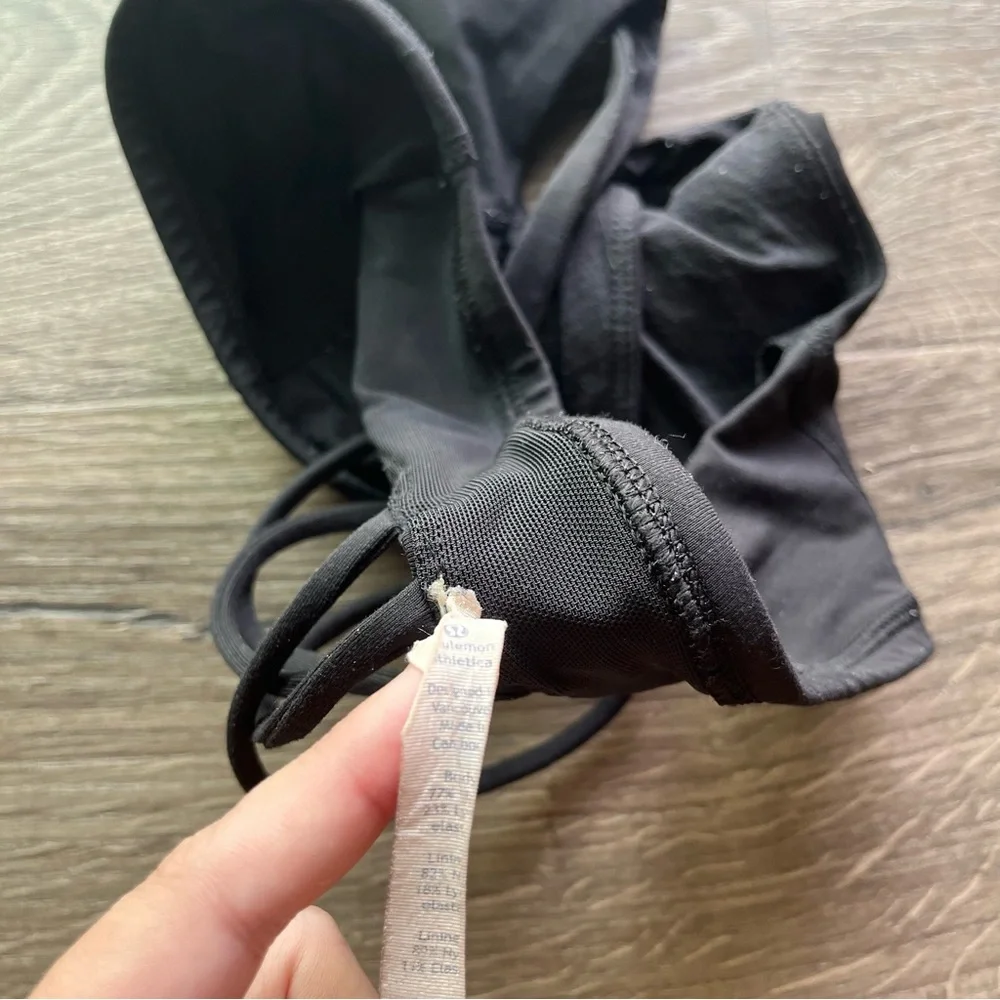 Lululemon Black Sports Bra